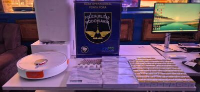 Imagem da notícia Polícia apreende carregamento com mais de R$ 88 mil em canetas emagrecedoras em MS